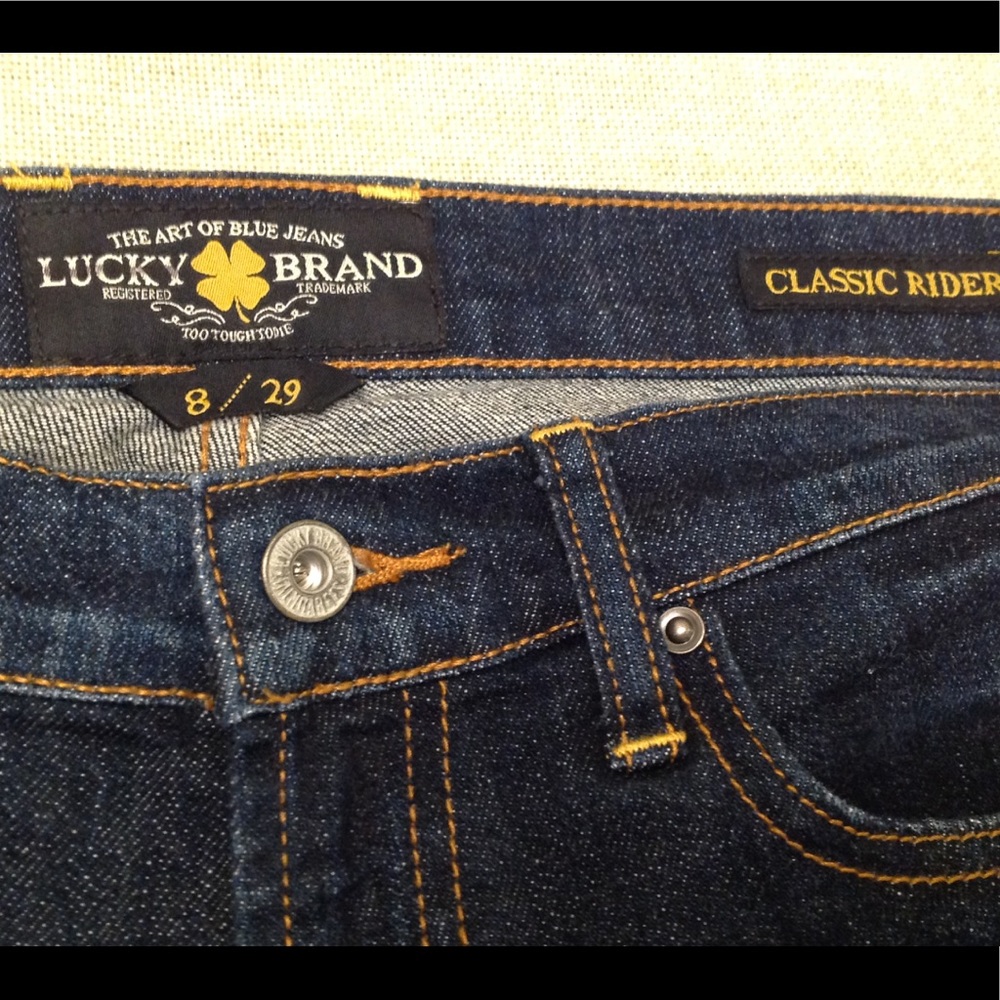Lucky Brand Classic Cropped Riders - Picture 5 of 8
